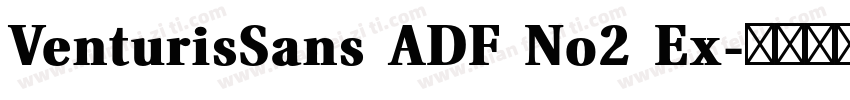 VenturisSans ADF No2 Ex字体转换